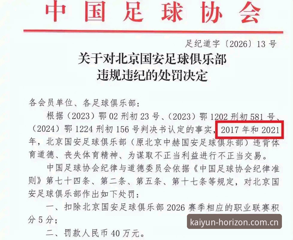 足协禁足名单终身vs5年：哪些行为触碰了红线？kaiyun体育官网带你深度解读